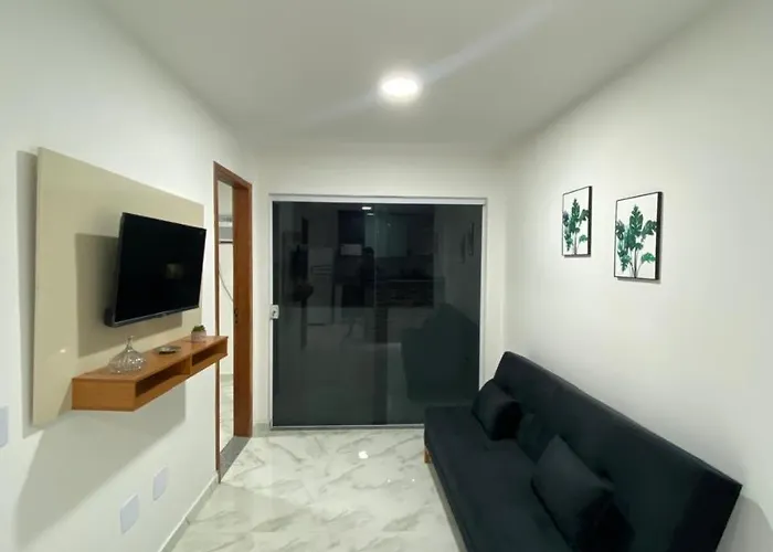 Beautiful Apartamento Novo Equipado A 2 Quadras Da Praia